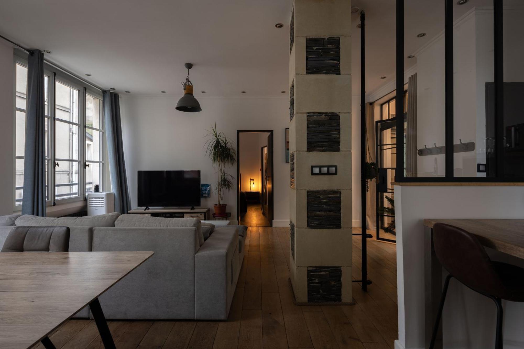 Appartement Spacieux Au Coeur D'Angers Etage 1 - 6 Personnes Esterno foto