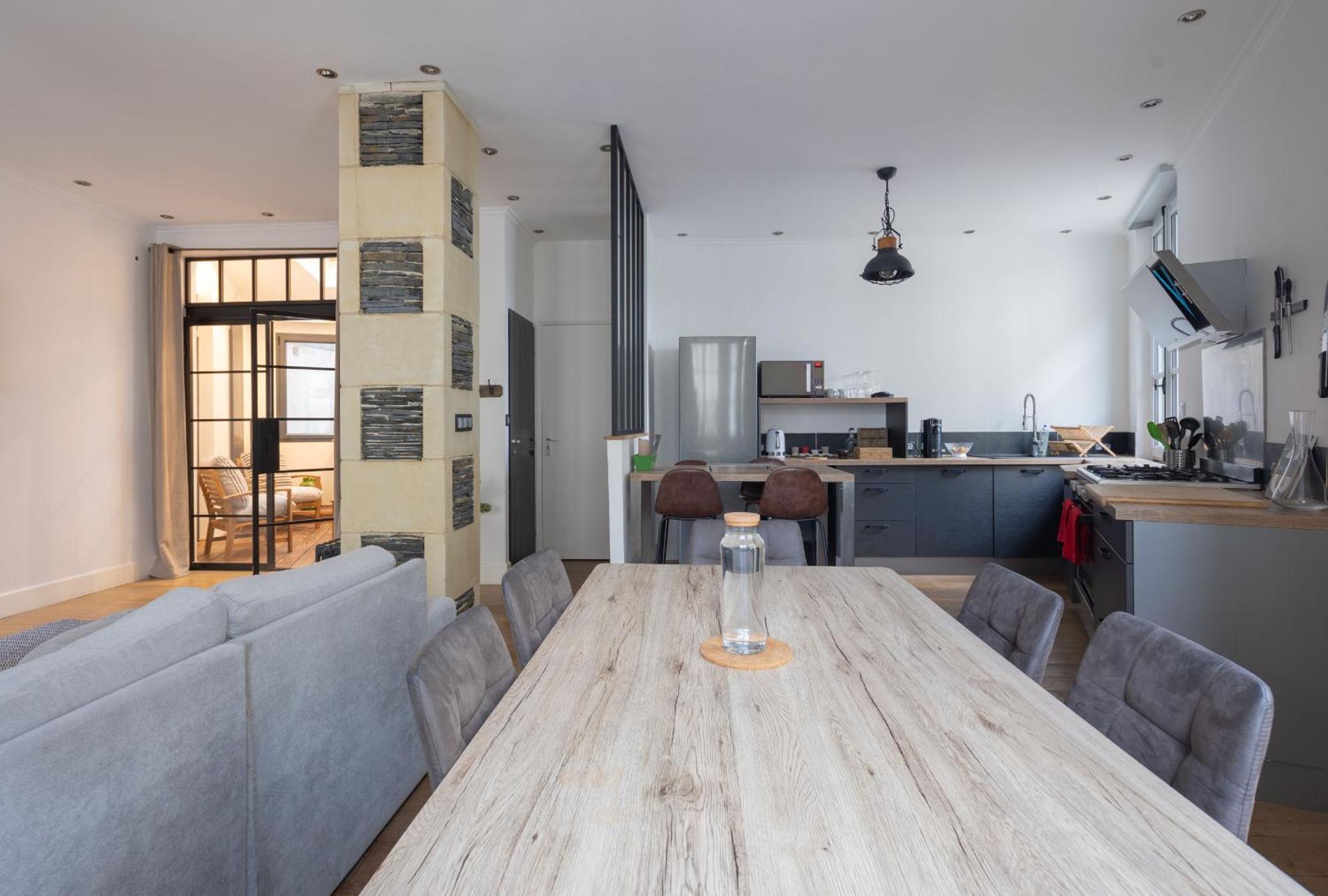 Appartement Spacieux Au Coeur D'Angers Etage 1 - 6 Personnes Esterno foto